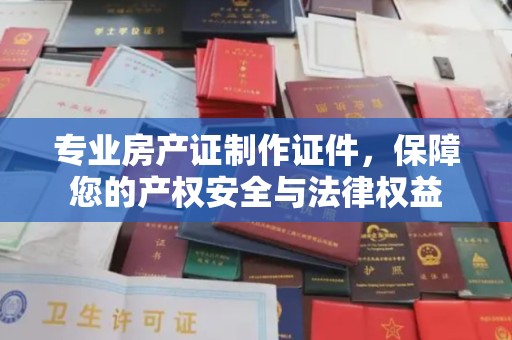 文登专业房产证制作证件，保障您的产权安全与法律权益
