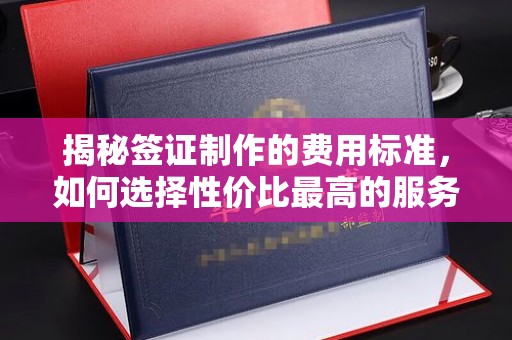 文登揭秘签证制作的费用标准，如何选择性价比最高的服务？