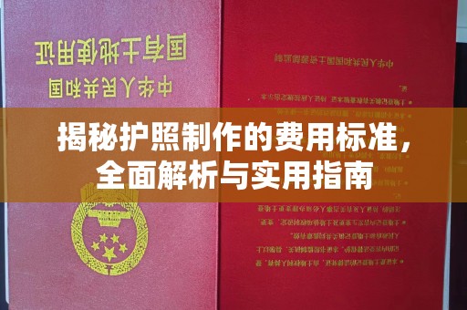 文登揭秘护照制作的费用标准，全面解析与实用指南