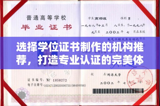 文登选择学位证书制作的机构推荐，打造专业认证的完美体验
