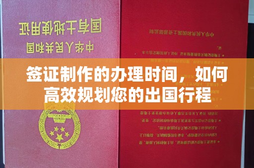 文登签证制作的办理时间，如何高效规划您的出国行程