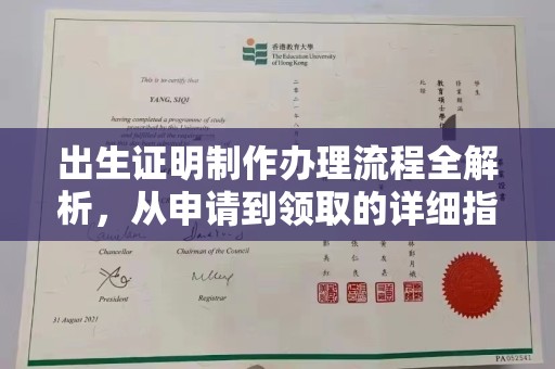 文登出生证明制作办理流程全解析，从申请到领取的详细指南