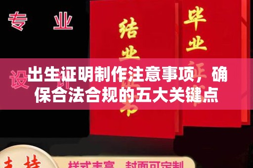 文登出生证明制作注意事项，确保合法合规的五大关键点
