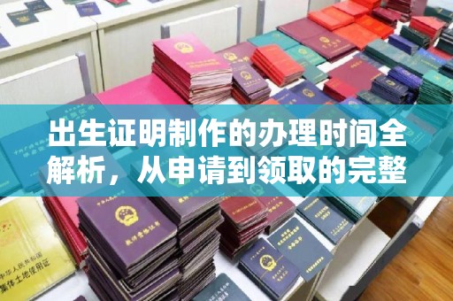 文登出生证明制作的办理时间全解析，从申请到领取的完整指南